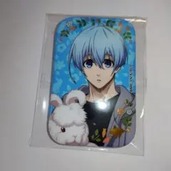 ブルーロック AGF　rabbit　マズル　スクエア　缶バッジ　氷織