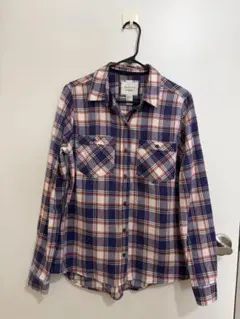 FOREVER21 チェック柄 長袖シャツ