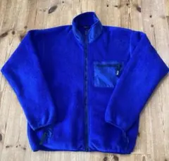 【希少日本製】パタゴニア 　80s Lサイズ　モンベル期　レトロX ブルー