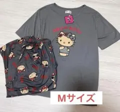 Hello Kitty ルームウェア 上下セット チャコール Mのサムネイル