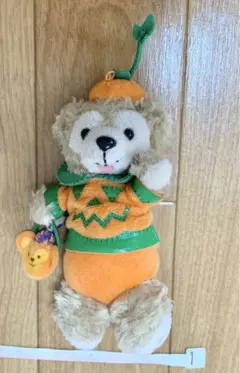 ダッフィー☆ぬいぐるみバッヂ☆ぬいば☆ハロウィン