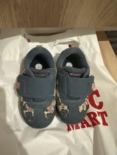 ASICS アシックス アイダホ BABY 花柄スニーカーネイビー 15.0cm