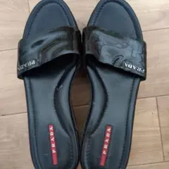 PRADA ブラック スライドサンダル美品