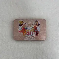 東京ディズニーリゾート40周年　キャンディ　缶