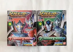 ソフビヒーロー ウルトラマン対決セット ウルトラマンタイガ登場編　2種
