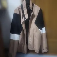 WEGO ブルゾン ベージュ ブラック Lサイズ