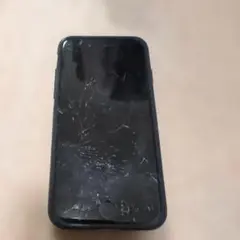 iPhone 7 ジェットブラック 画面ひび割れ 箱付き