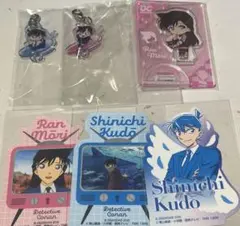 名探偵コナン 工藤新一 毛利蘭 つながっちゃーむ アクスタ ステッカー