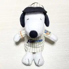 スヌーピー ファイターズ 50周年 マスコットぬいぐるみ キーホルダー