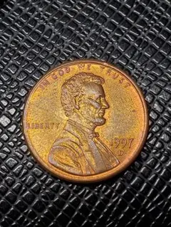 極美品　1999年 D リンカーン1セント硬貨 2341. 極美品 エラー ？ 1989年 D リンカーン 1セント コイン