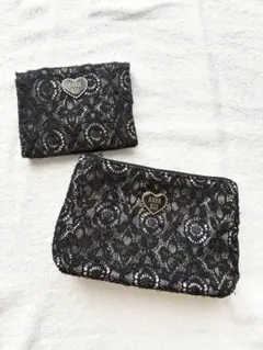 ANNA SUI ポーチ 2点セット ミラー付きのサムネイル
