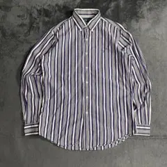 90s Ralph Lauren ラルフローレン 長袖シャツ　ストライプのサムネイル