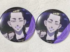 東京卍リベンジャーズ 東リベ ラッキー缶バッジ 着物 半間修二