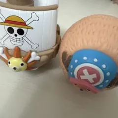 ワンピース　チョッパー　サニー号　置物2つセットのサムネイル