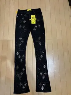 GUAPI スパイク デニムパンツ ブラック 30 - メルカリ