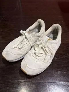 オニツカタイガー タイガーアリー クリーム スエード 24cm