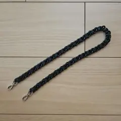 GIANNI CHIARINI 　ショルダーストラップ ブラック 新品未使用のサムネイル