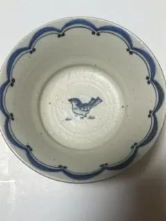 小長谷節子 作品 染付 深海魚 チョウチンアンコウ 皿 - メルカリ
