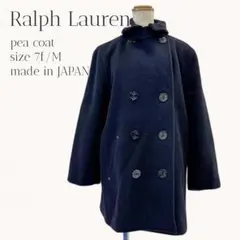 RALPH LAUREN ピーコート M ネイビー ウール100% 日本製のサムネイル
