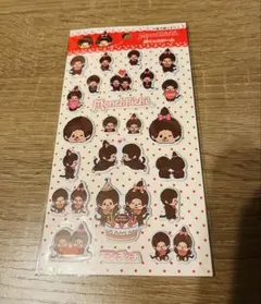 モンチッチ ぷくっとシール　セリア　シール