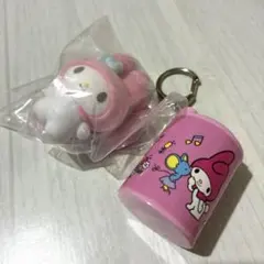 サンリオキャラクターズ コインシリンダー カラビナフロッキーマスコット