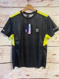 【新品/未使用】S-THREE　半袖　メンズシャツ　イエロー　Sサイズ　②
