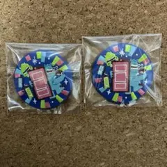 ディズニー　刺繍缶バッジ　モンスターズインク