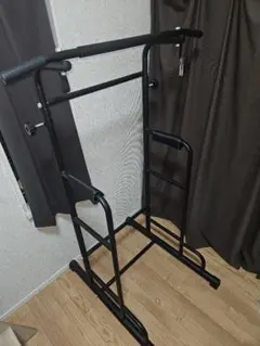 懸垂バー ブラック スチール製