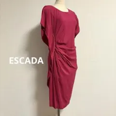 ESCADA SPORTピンク ドレープデザイン カットソーワンピースのサムネイル
