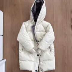 ホワイトダウンコート サイズ110