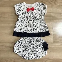 kate spade リボン柄　セットアップ　80