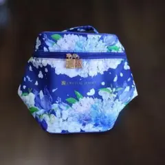 CRYSTAL JEMMY 花柄 バニティポーチ