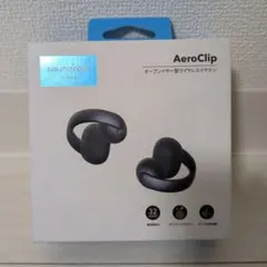 Anker AeroClip ミッドナイトブラック オープンイヤー型イヤホン