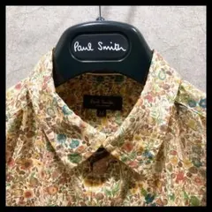 ポールスミス 長袖シャツ Mサイズ 花柄 マルチカラー