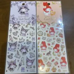 マイメロディ とクロミクリアシール 2シートセット