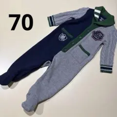 POLO RALPH LAUREN ベビー カバーオール 9M 70 裏起毛