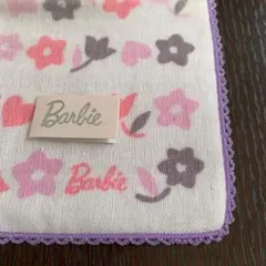 バービー Barbie タオルハンカチ (新品)
