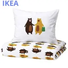新品未使用　IKEA BRUMMIG ブルミグ 掛け布団カバー 枕カバー