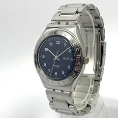 ☘️電池交換済786swatch IRONY スウォッチ クォーツ腕時計 ネイビーのサムネイル