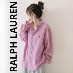 RALPH LAUREN ラルフローレン BD ギンガムチェック ビッグサイズのサムネイル