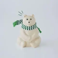 ポーラーベア 置物