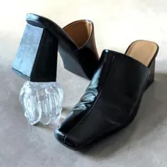極美品♡SLY スライ POINTED TOE COVEREDサンダル ミュールのサムネイル
