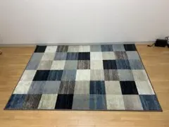 【美品】ニトリ ウィルトン織りラグ(カリプソン 133X190)