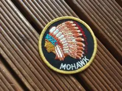 【70's インディアン ワッペン】ビンテージ ネイティブアメリカン 卍