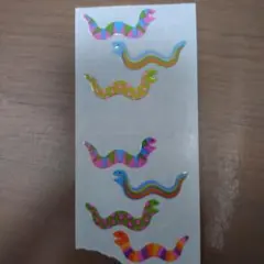 シール　ヘビさん　Sandylion 平成レトロ