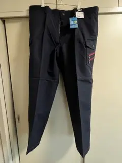 Jawin ワークパンツ 作業着 ズボン 52302 112サイズ ネイビー