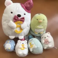 【新品】すみっコぐらし ぬいぐるみ マスコット まとめ売り