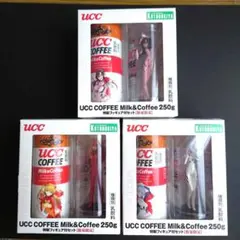 エヴァンゲリオン　フィギュア　UCCコーヒー　３個セット