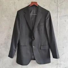 【Lサイズ】ナノユニバース The 1st. Floor ウールジャケット 黒