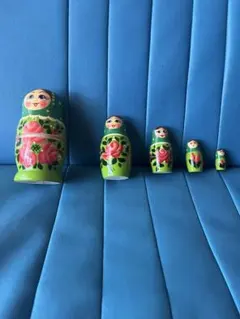 ビンテージ　ロシア製　マトリョーシカ人形 未使用品 訳あり